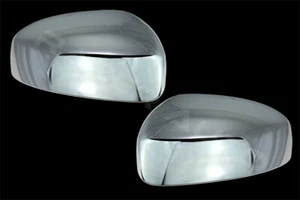 Triple Chrome Mirror Covers Fit 13-15 Nissan Pathfinder+09-14 MURANO 1 Pair - Picture 1 of 1