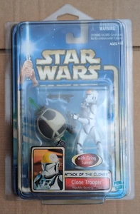 Star Wars AOTC CLONE TROOPER REPUBLIC GUNSHIP PILOT 2002 EXCELLENT N86 - Picture 1 of 7