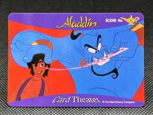 No.2 Aladdin Disney Card Theater SEGA 1994 de colección tarjeta japonesa CCG rara - Imagen 1 de 12