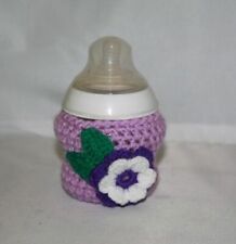 Handmade crochet baby bottle COVER / PERSONALIZED 
