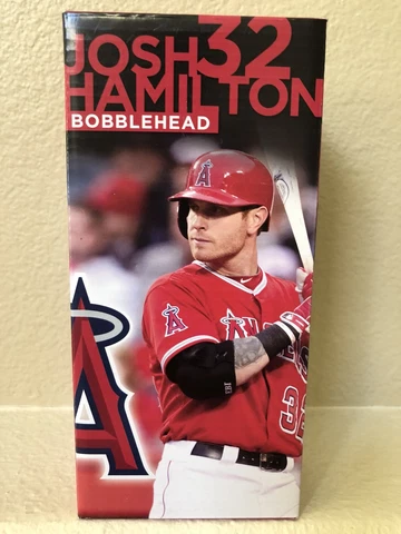 NEW Los Angeles Anaheim Angels Josh Hamilton Bobblehead SGA 5/2/2014 Cover