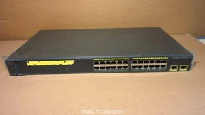 Cisco WS-C2960-24TT-L V06 Catalyst 2960 24-Port 10/100 + 2x 1000 Netzwerk Switch - Bild 1 von 3