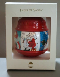 Vintage Hallmark Keepsake 1983 Faces of Santa Ornament Holiday Christmas - Picture 1 of 5
