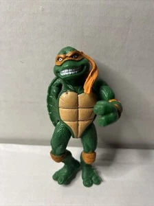 TMNT Michelangelo ACTION FIGURE Highly Detailed PLASTIC TOY - Missing Arm(Parts) - Picture 1 of 3