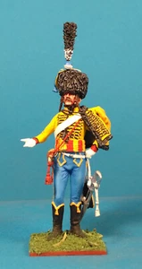 Húsares de pie franceses sin montar, metal blanco 60 mm 1/30 kit de figuras VID SOLDADOS - Imagen 1 de 134