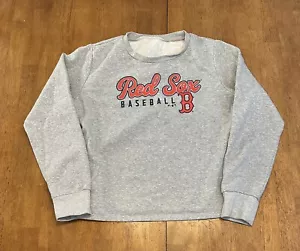 Sudadera de cuello redondo de los Medias Rojas de Boston para mujer grande fanática - Imagen 1 de 6