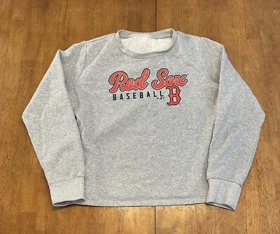 Sudadera de cuello redondo de los Medias Rojas de Boston para mujer grande fanática Foto 1 de 4