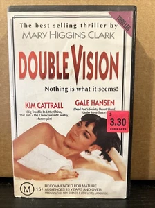 Double Vision : Nothing is what it seems! - RARE - VHS Tape M 15+ Ex Rental - B4 - Picture 1 of 3