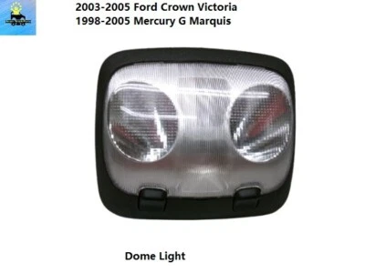 Lámpara de techo domo 3W7Z13776ADN 98-05 Mercury Grand Marquis Crown Vic Foto 1 de 4