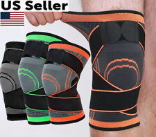 3D Knee Sleeve Compression Brace Support For Sport Joint Pain Arthritis Relief