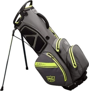 Wilson WS EXO Dry Stand Bag Charcoal/Citron/Silver - Picture 1 of 2