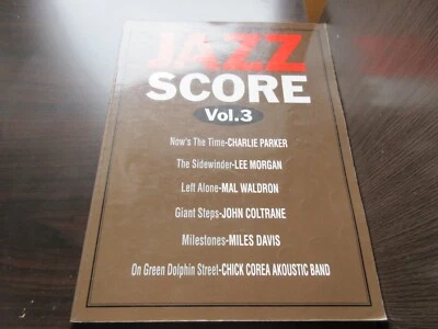 Песенник Jazz Score 3 Japan Band Score Coltrane Waldron Miles Davis Lee Morgan - Изображение 1 из 4