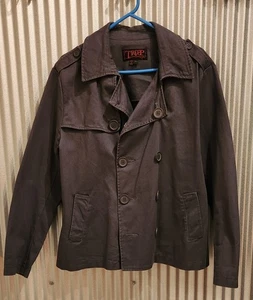 The Twilight Saga... Edward Cullen Grey Pea Coat/Blazer- Size L. - Picture 1 of 3