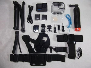 GoPro HERO11 Black Action Camera with Accessory Kit 5.3K Video New - Picture 1 of 10