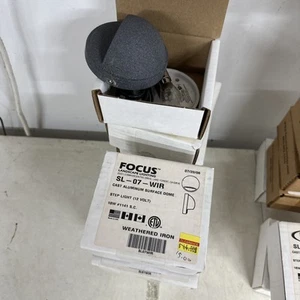 (9) Focus Industries Dome Step Light SL-07-WIR 12v NEW - Picture 1 of 2