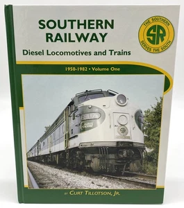 Locomotoras y trenes diésel Southern Railway 1950-1982 volumen uno libro Tillotson - Imagen 1 de 9