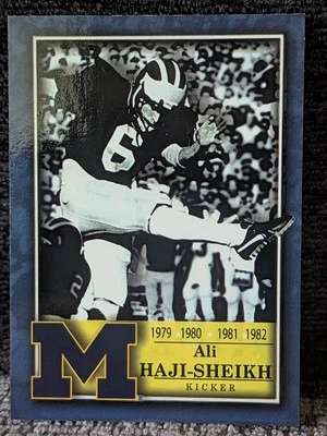 Ali Haji-Sheikh - 2004 TK Legacy #L69 Lettermen Michigan Wolverines NM - Image 1 of 2