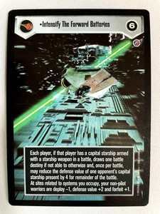 Star Wars CCG - Intensificar las baterías delanteras - Estrella de la Muerte 2 - Imagen 1 de 1