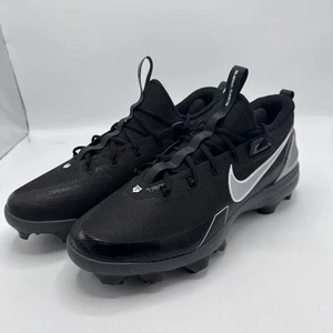 Botines de béisbol talla 13 Nike Force Trout 9 Elite MCS negros/plateados FZ0884-001 nuevos - Imagen 1 de 12