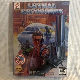 Lethal Enforcers: Justifier Gun Bundle (Sega CD, 1993) Brand New, Factory Sealed