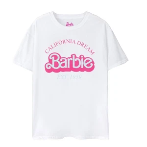 Barbie Womens/Ladies California Dream Logo T-Shirt NS7738 - Picture 1 of 1