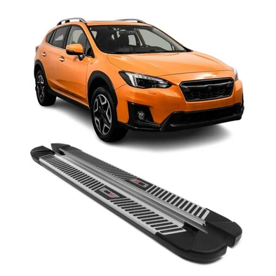 Side Step Nerf Bars Running Boards for Subaru XV Crosstrek 2013-2015 Black Gray - Image 1 of 4