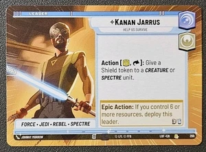 Kanan Jarrus Hyperspace - LOF 268 NM - Star Wars Unlimited - Bild 1 von 1