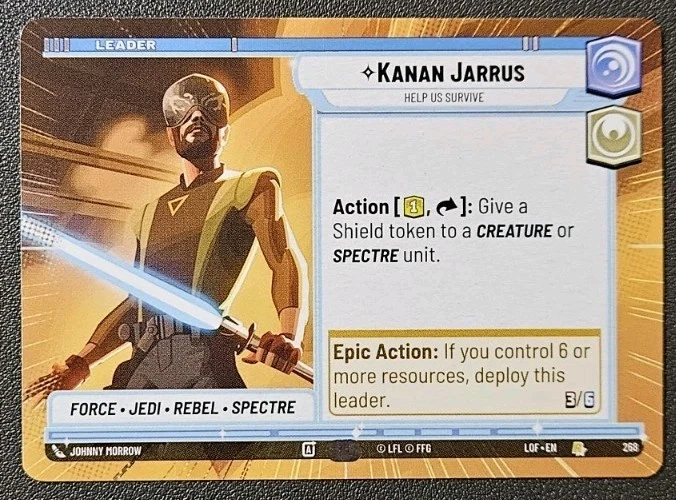 Kanan Jarrus Hyperspace - LOF 268 NM - Star Wars Unlimited - Bild 1 von 1