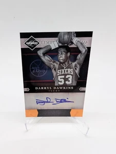 2011-12 Panini Limited Signatures Spotlight Silver /99 Darryl Dawkins #33 Auto - Picture 1 of 7