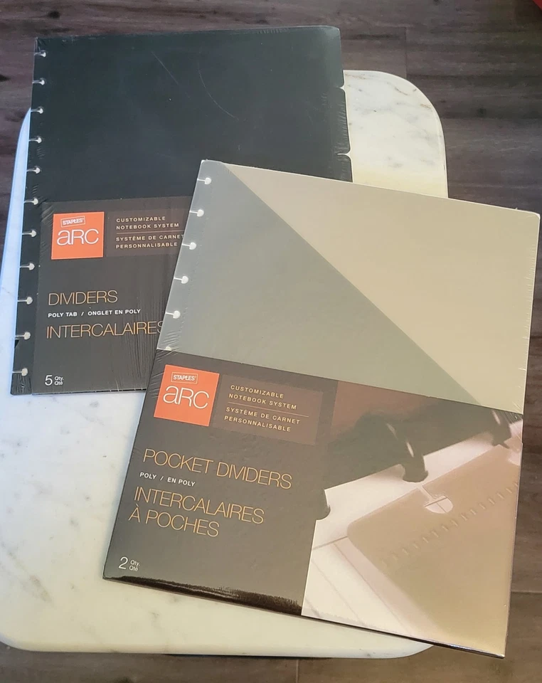 Staples Arc Dividers & Pocket Dividers 组合 9 英寸 x 11 — 第 1/4 张图片