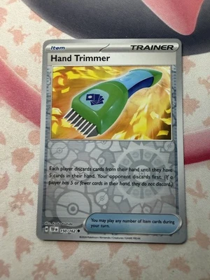 Hand Trimmer Uncommon SV05: Temporal Forces 150/162 NM reverse holo - Image 1 of 2