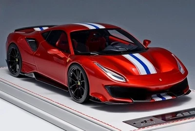 GH Model 1/18 Ferrari Novitec 488 pista ( LIMITED ED.30pcs ) Rosso Fuoco - Immagine 1 di 4