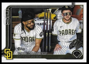 2025 Topps Update #US221 Cool Customers (Jackson Merrill / Fernando Tatis Jr.) - Picture 1 of 2