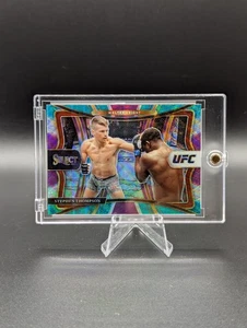 PANINI UFC SELECT 2021 STEPHEN THOMPSON TRI COLOR  PRIZM PREMIER CARD #102 Mint - Picture 1 of 2