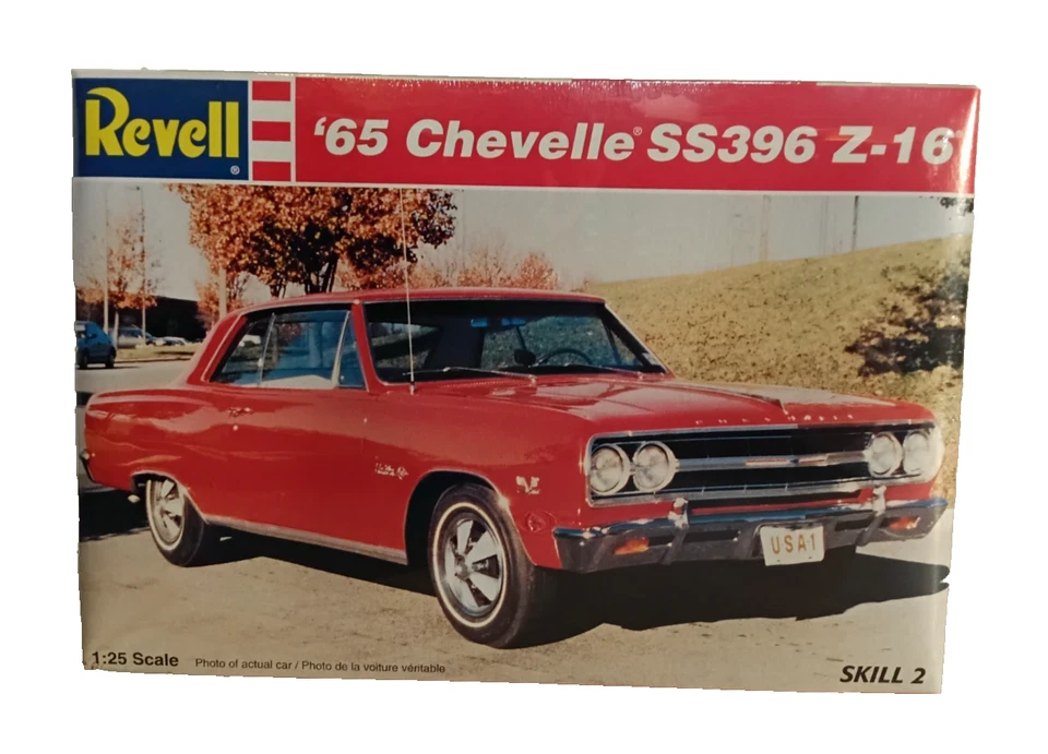 Revell '65 Chevelle SS396 Z-16-Sealed Model Kit      A-9 - Image 1 of 1