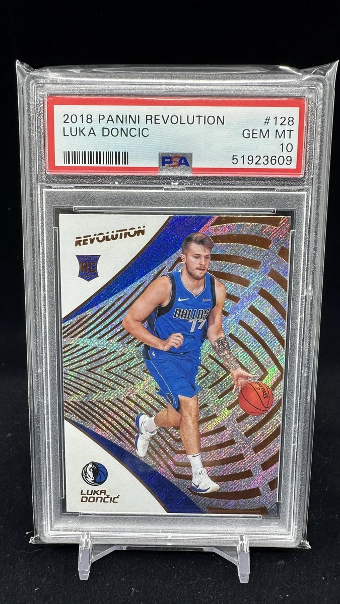 Luka Dončić 10 Graded Rookie Basketball Trading Cards