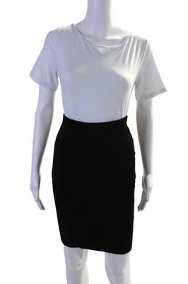 Minifalda negra ajustada sin forro cintura elástica Elizabeth and James para mujer talla XS Foto 1 de 4