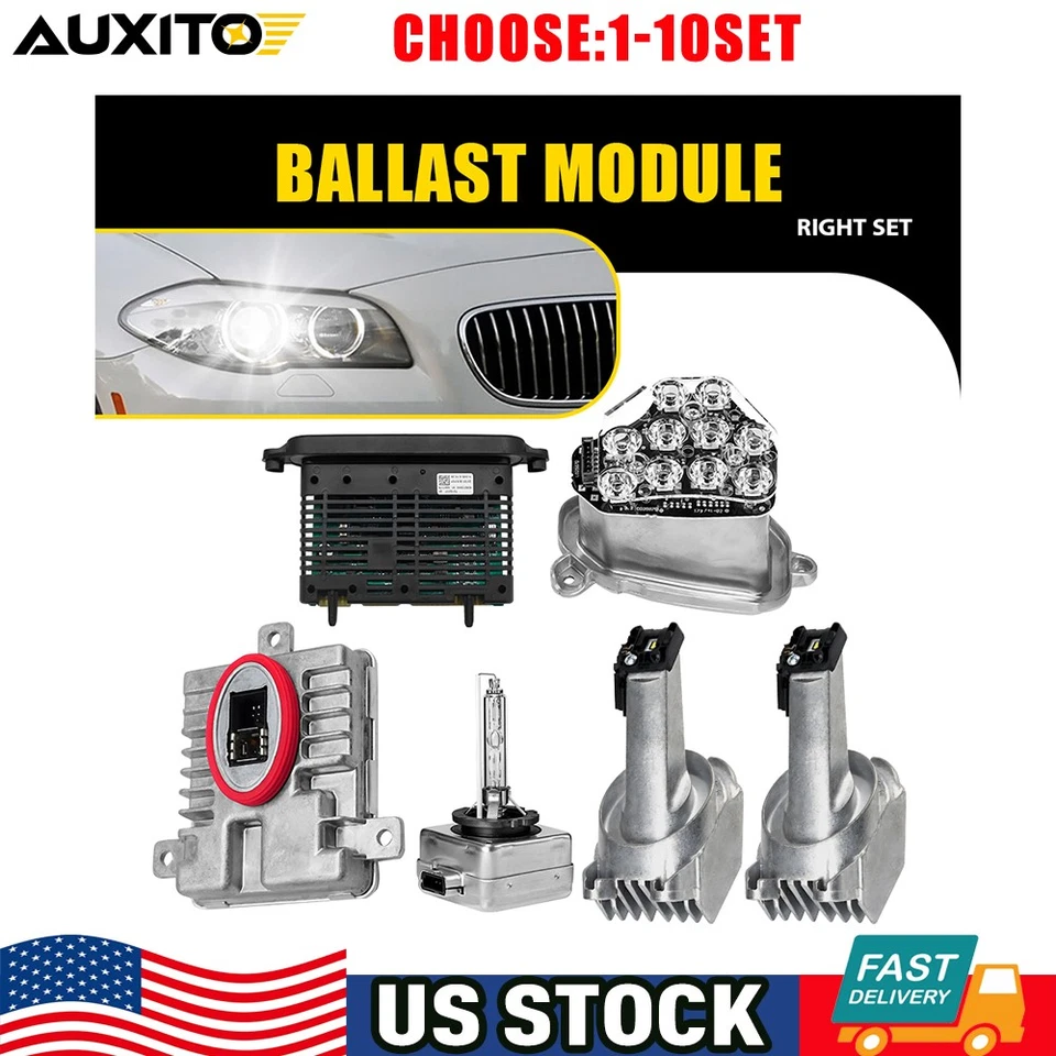 Kit de módulo LED bombilla de lastre de xenón derecha para BMW Serie 5 528i 535i 550i 11-13 6-30X Foto 1 de 4