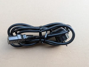 Cable de alimentación cable de alimentación aparatos frigoríficos 1,8 m en ángulo Schuko enchufe PC impresora monitor - Imagen 1 de 1