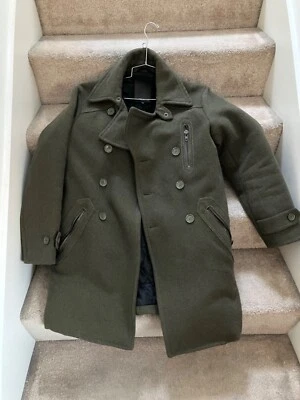 Projek Raw Peacoat Men Olive 🫒 Green Vintage Classic Looking James Dean Style  - Image 1 of 4