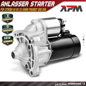 Motor De Arranque Citroën AX BX Berlingo C2 C3 Xsara Peugeot 206 306 1.1 1.4L - Imagen 1 de 8