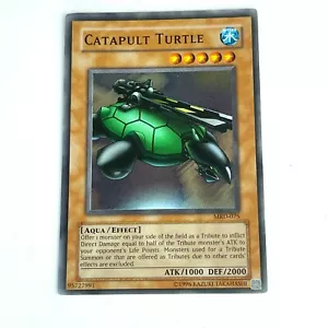 Yugioh! Catapult Turtle MRD-075 - Super Rare Unlimited - Trading Card TCG - Picture 1 of 2