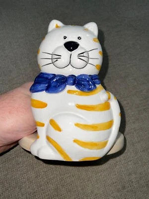 "Toallero de papel para gatos vintage Alco Industrics cerámica ver fotos 6,25""" Foto 1 de 4