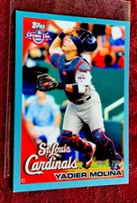 Yadier Molina 2010 Topps Opening Day BLUE SP #d / 2010,  #193 St Louis Cardinals
