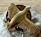 Vintage collectable Gold coloured Grouse   Badge