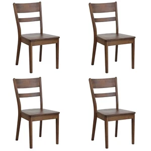 Set 4 Sedie ADIGE Completamente In Legno - Foto 1 di 4