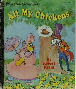 Save $5 off 4 or more! All My Chickens Little Golden Book Free US Ship - Picture 1 of 4
