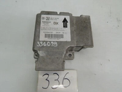 Opel Vectra C Signum Airbag Centralina GM 13170589 DX 336079 - Immagine 1 di 3