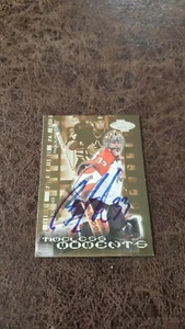 2001-02 Upper Deck Brian Boucher #TM8 - Philadelphia Flyers - Autographed! - Picture 1 of 2