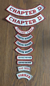 Posten GWRRA Motorrad Honda Goldwing Road Riders Association - 10 Patches Biker - Bild 1 von 10